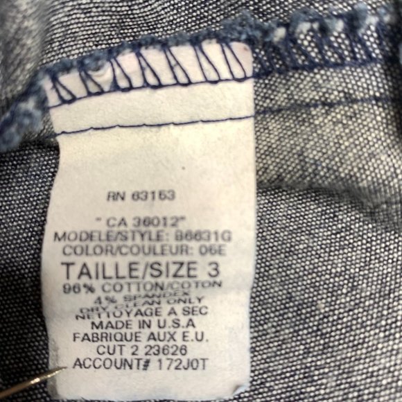 Rampage stretch denim pencil skirt - Picture 5 of 5